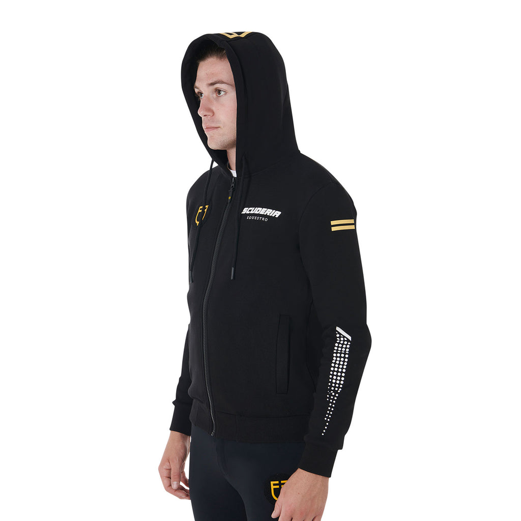 Scuderia Equestro men's hooded sweatshirt fleece
