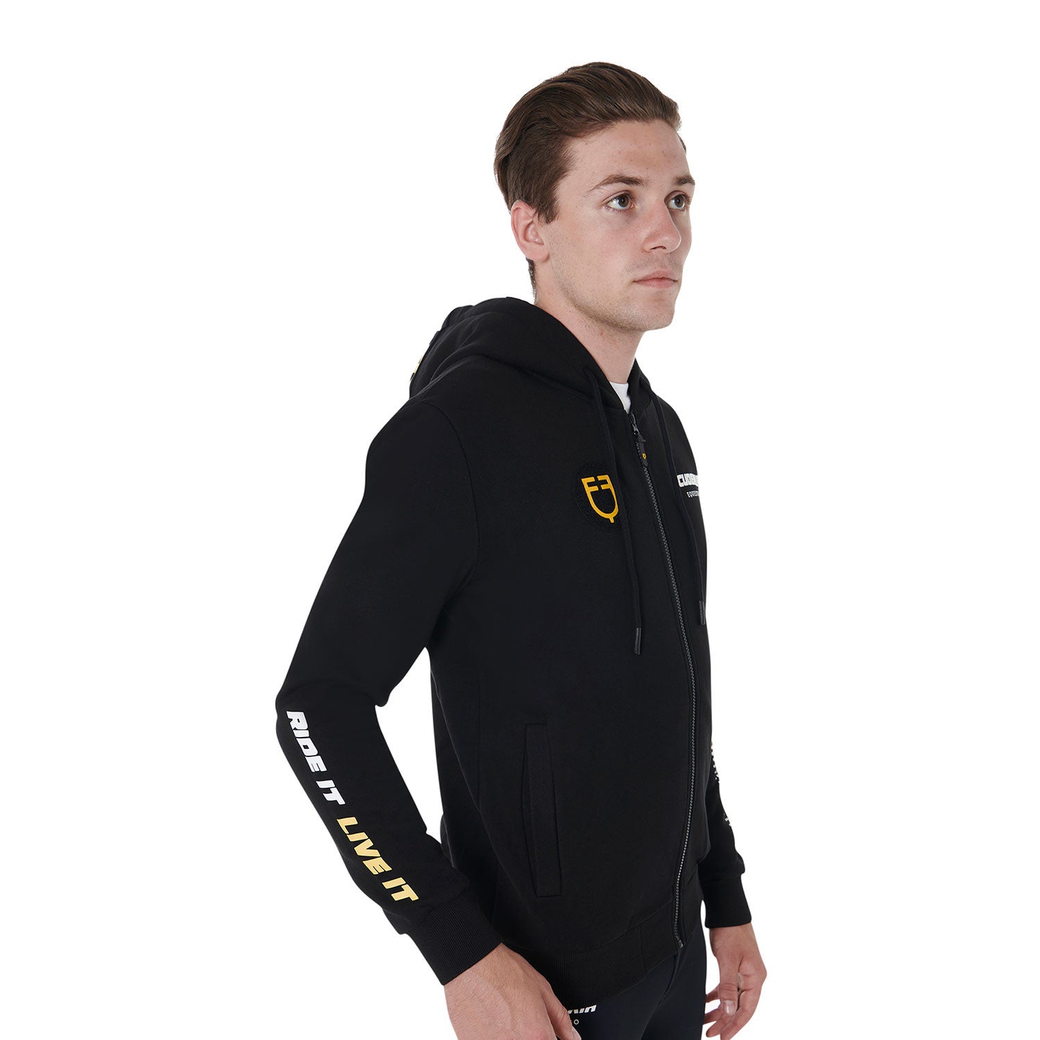 Scuderia Equestro men's hooded sweatshirt fleece