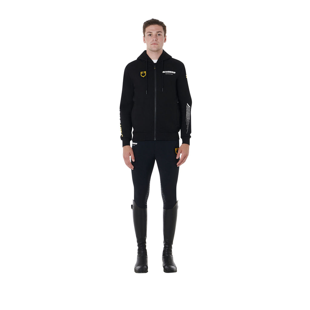 Scuderia Equestro men's hooded sweatshirt fleece