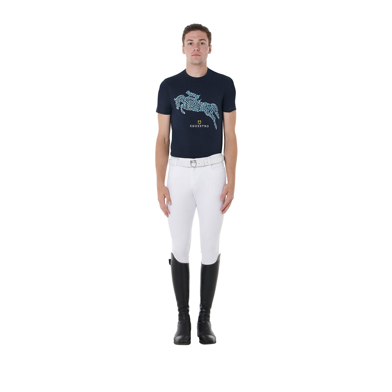 Men's slim fit Jump print cotton t-shirt