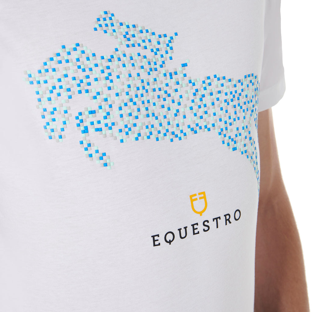 Men's slim fit Jump print cotton t-shirt