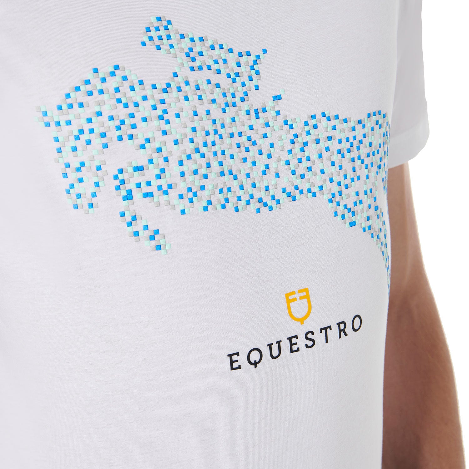Men's slim fit Jump print cotton t-shirt