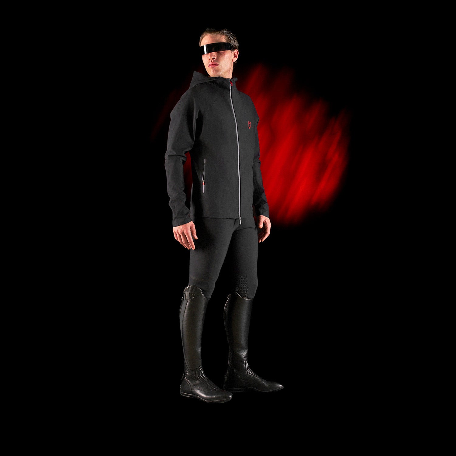 Equestro Ridertechnology men's technical hooded sweatshirt