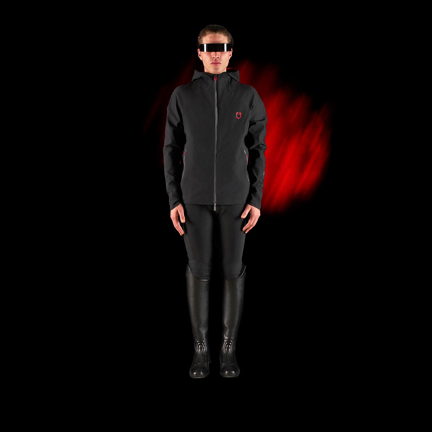Equestro Ridertechnology men's technical hooded sweatshirt