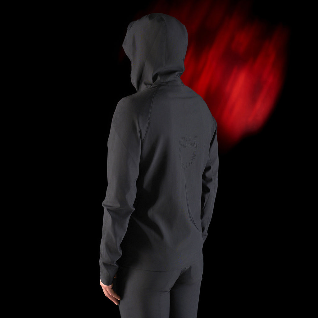 Equestro Ridertechnology men's technical hooded sweatshirt