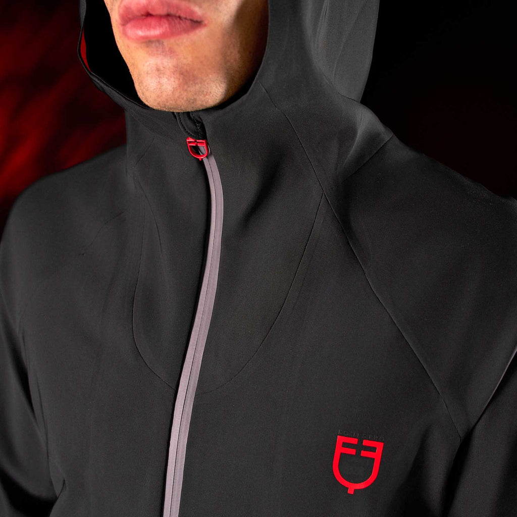 Equestro Ridertechnology men's technical hooded sweatshirt