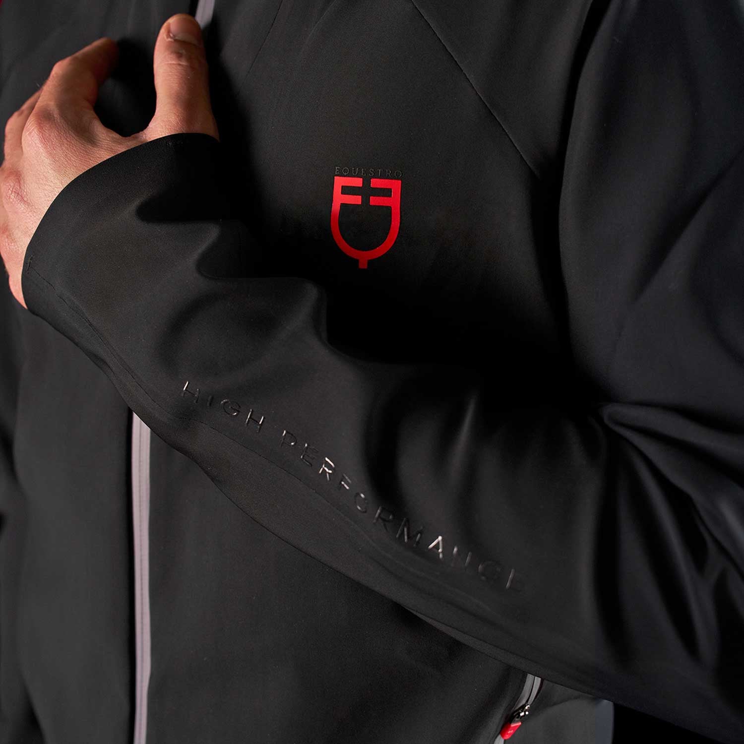 Equestro Ridertechnology men's technical hooded sweatshirt