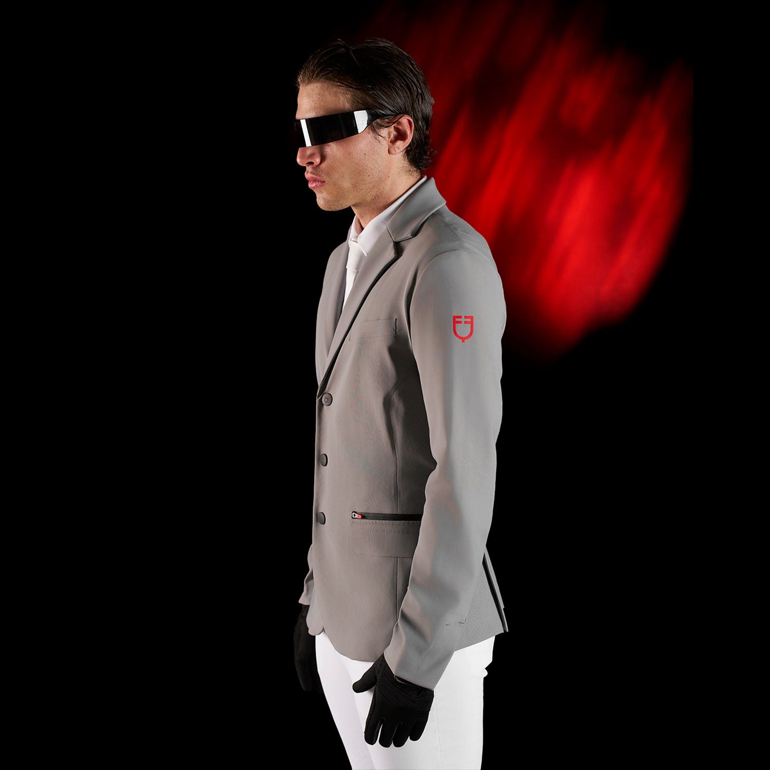 Equestro Ridertechnology men's competition jacket heat-sealed seams