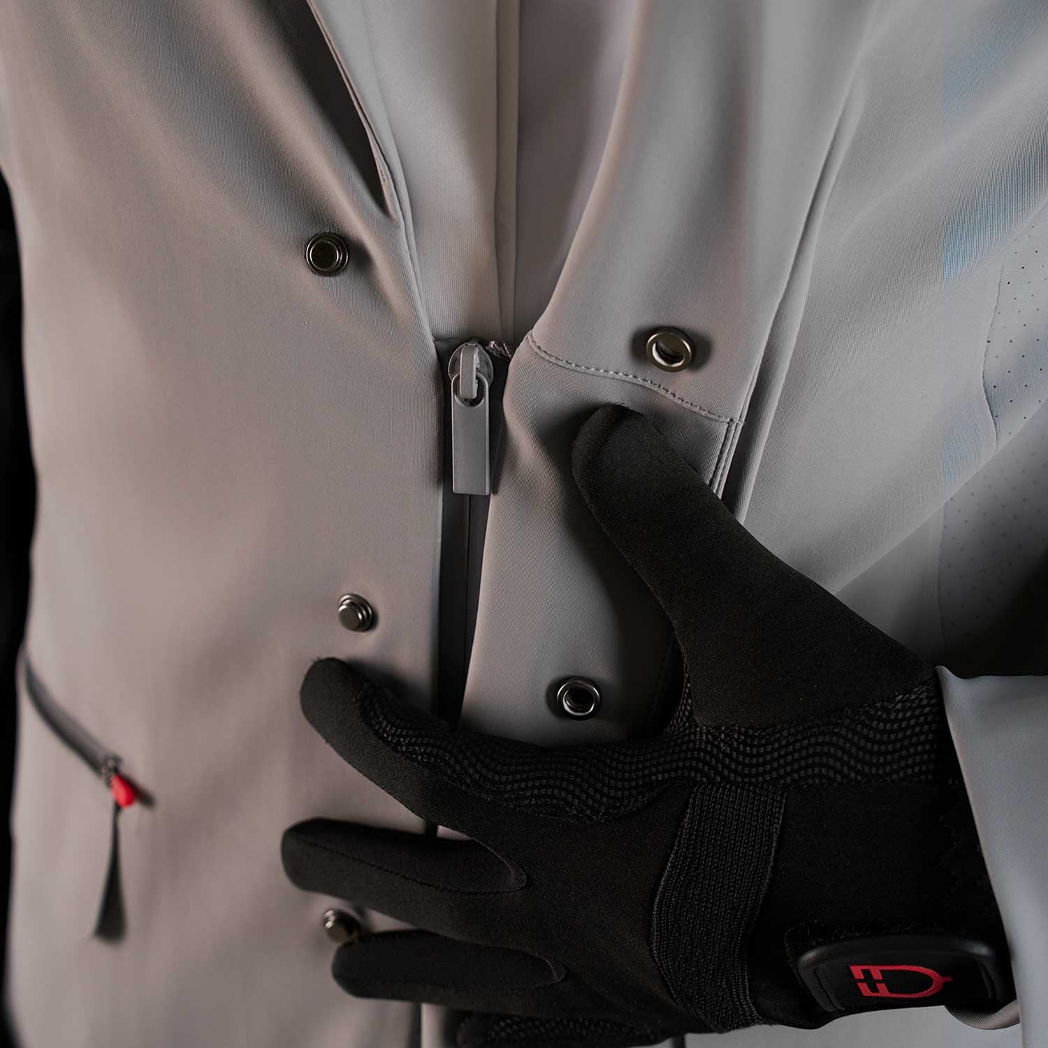 Equestro Ridertechnology men's competition jacket heat-sealed seams