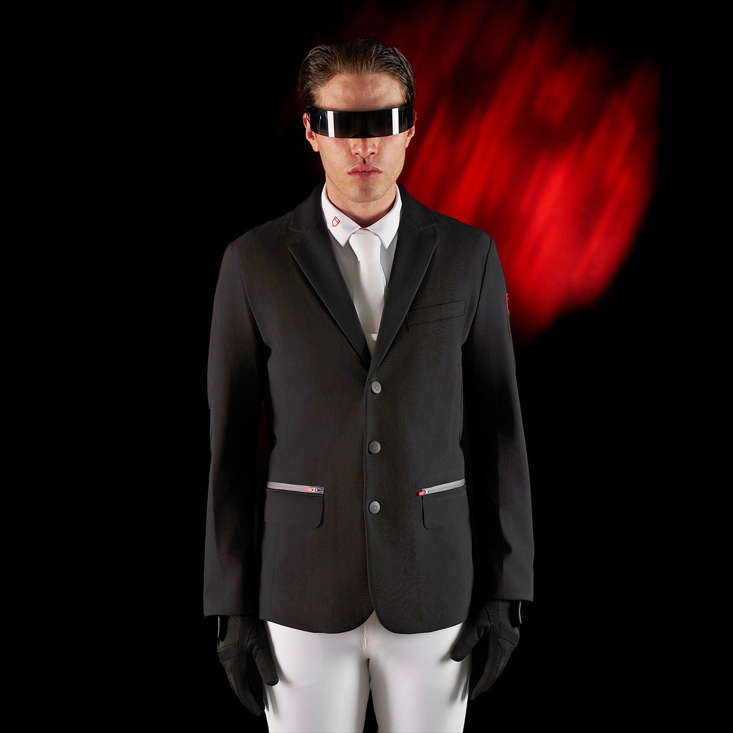Equestro Ridertechnology men's competition jacket heat-sealed seams