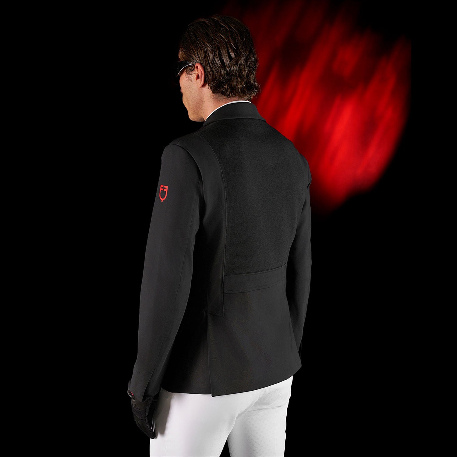Equestro Ridertechnology men's competition jacket heat-sealed seams