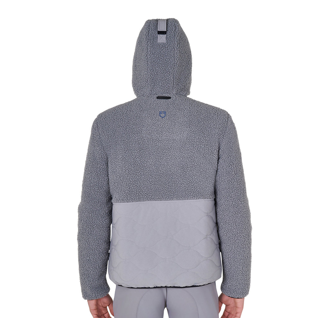 Men's waterproof jacket with Teddy inserts