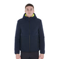 Men's waterproof jacket with Teddy inserts
