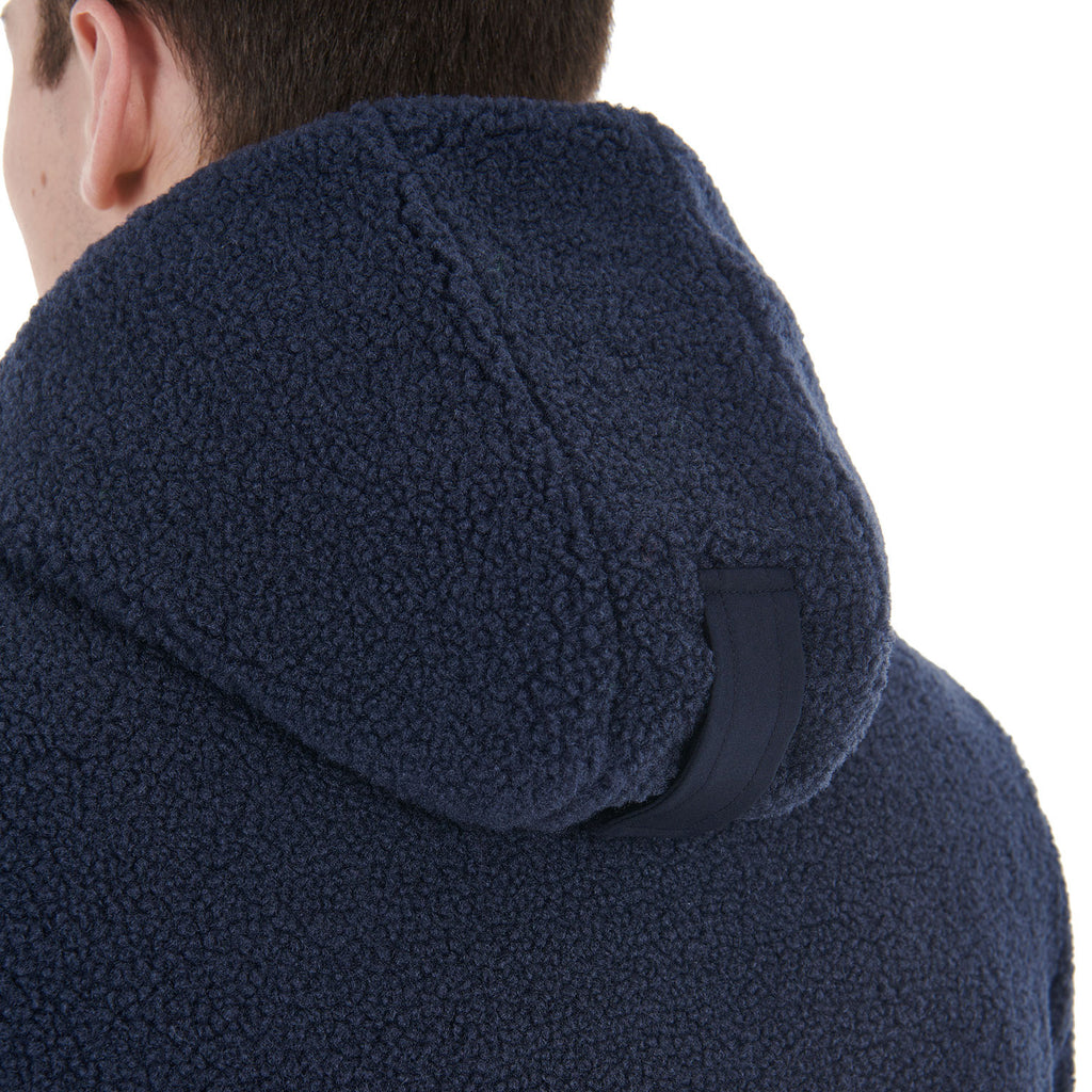 Men's waterproof jacket with Teddy inserts
