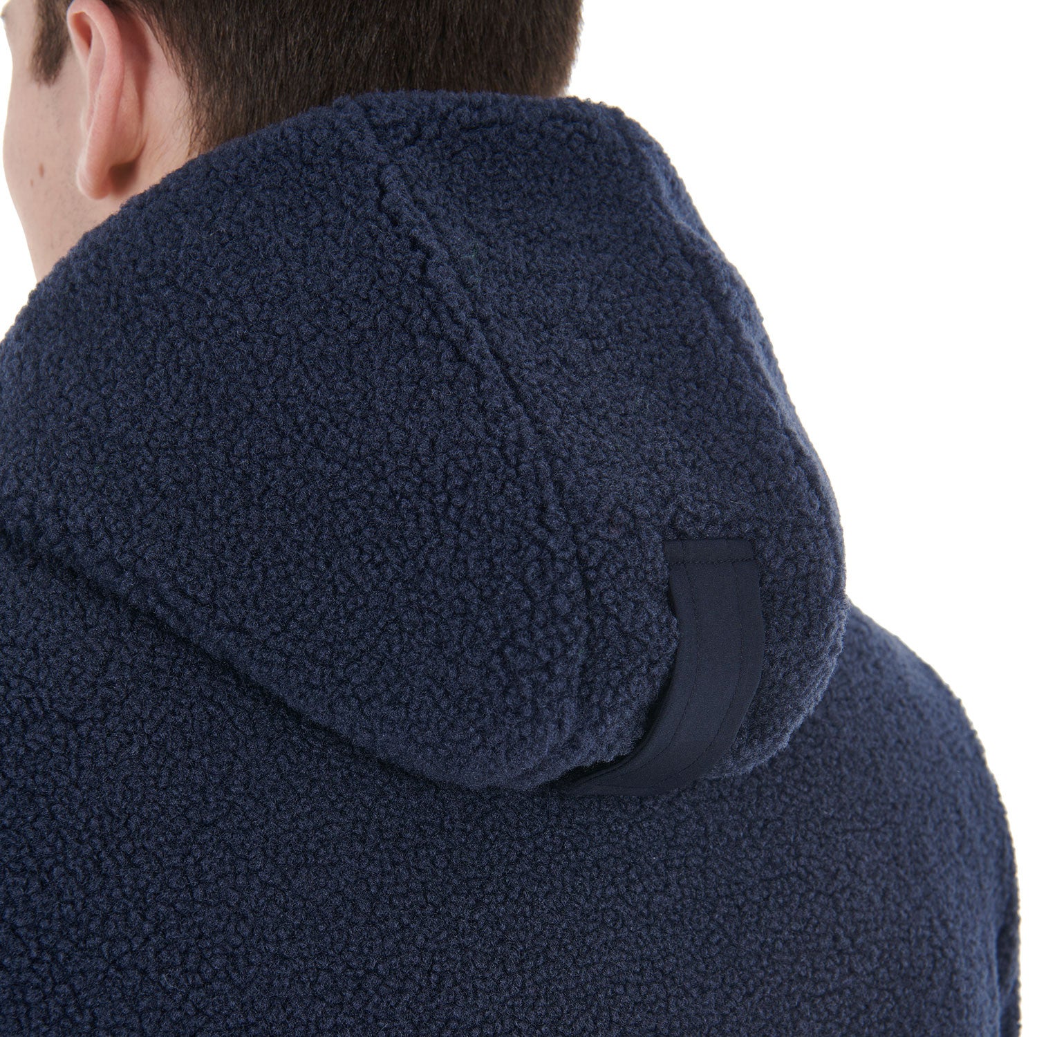 Men's waterproof jacket with Teddy inserts
