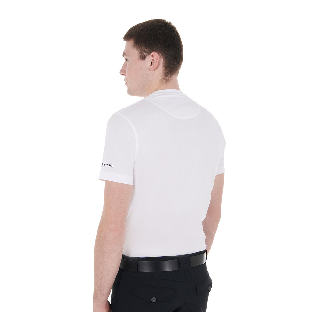 Men's Ride It Live It slim fit T-shirt with logo
