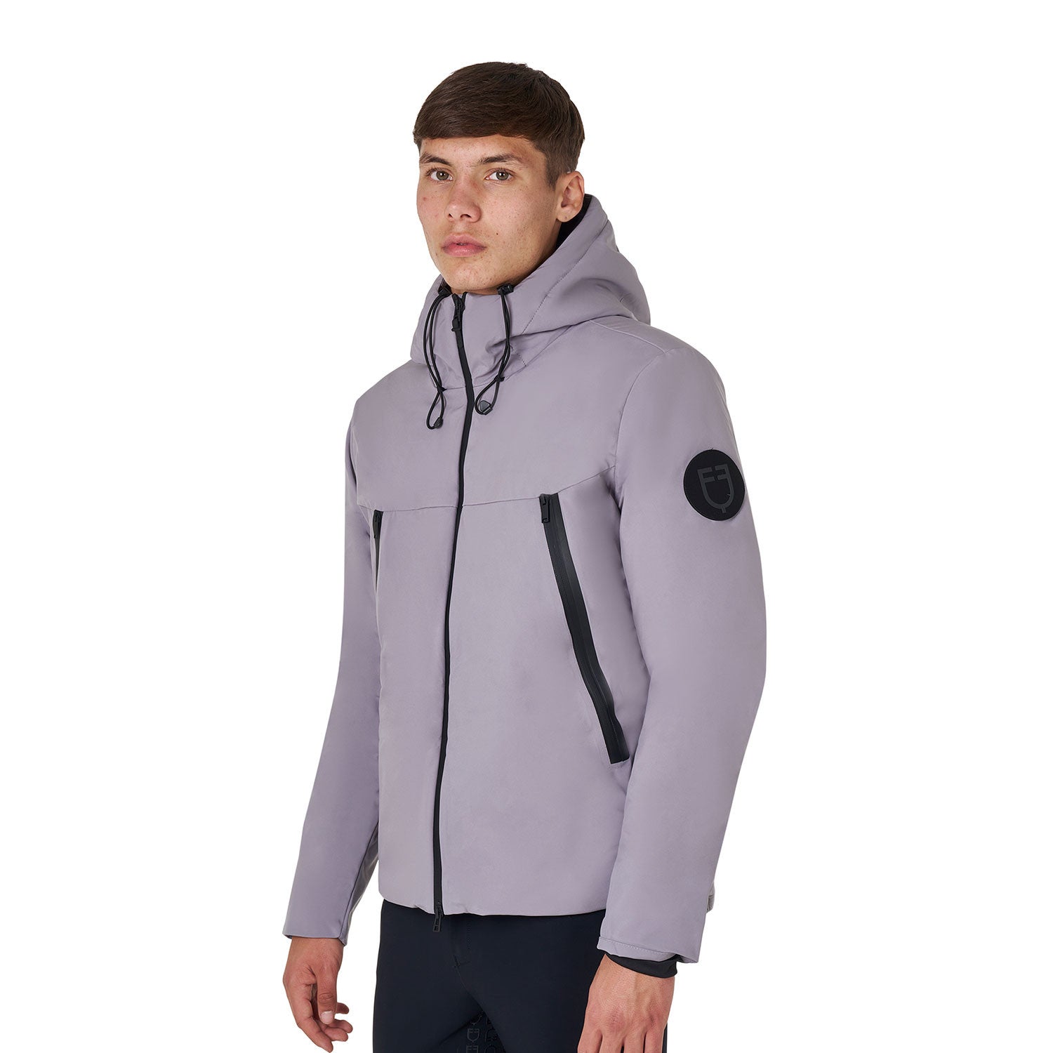 Men's waterproof and windproof jacket in nylon