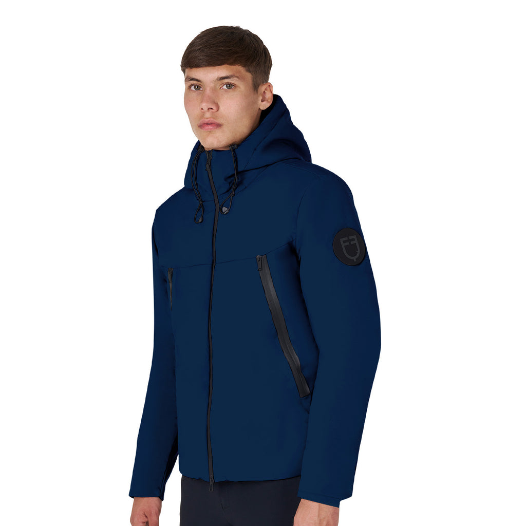 Men's waterproof and windproof jacket in nylon