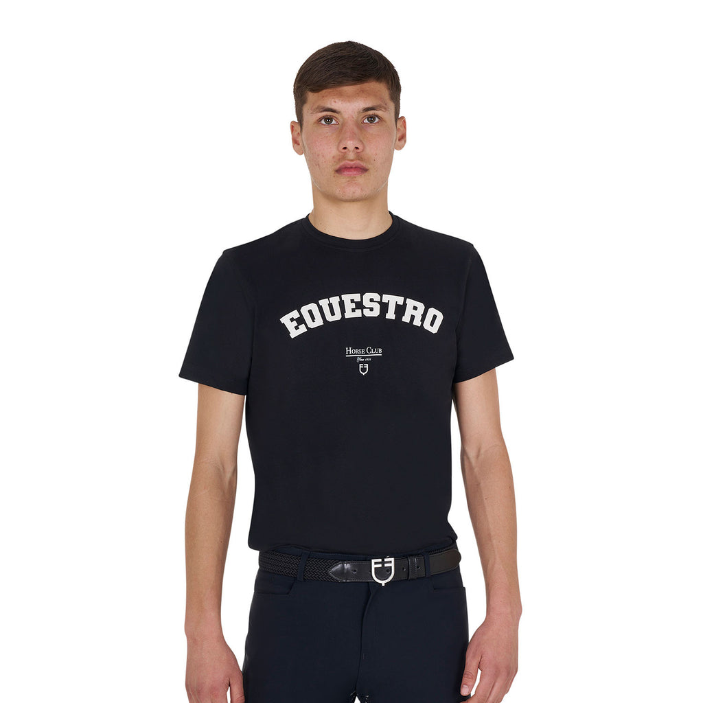 Men's Horse Club cotton T-shirt