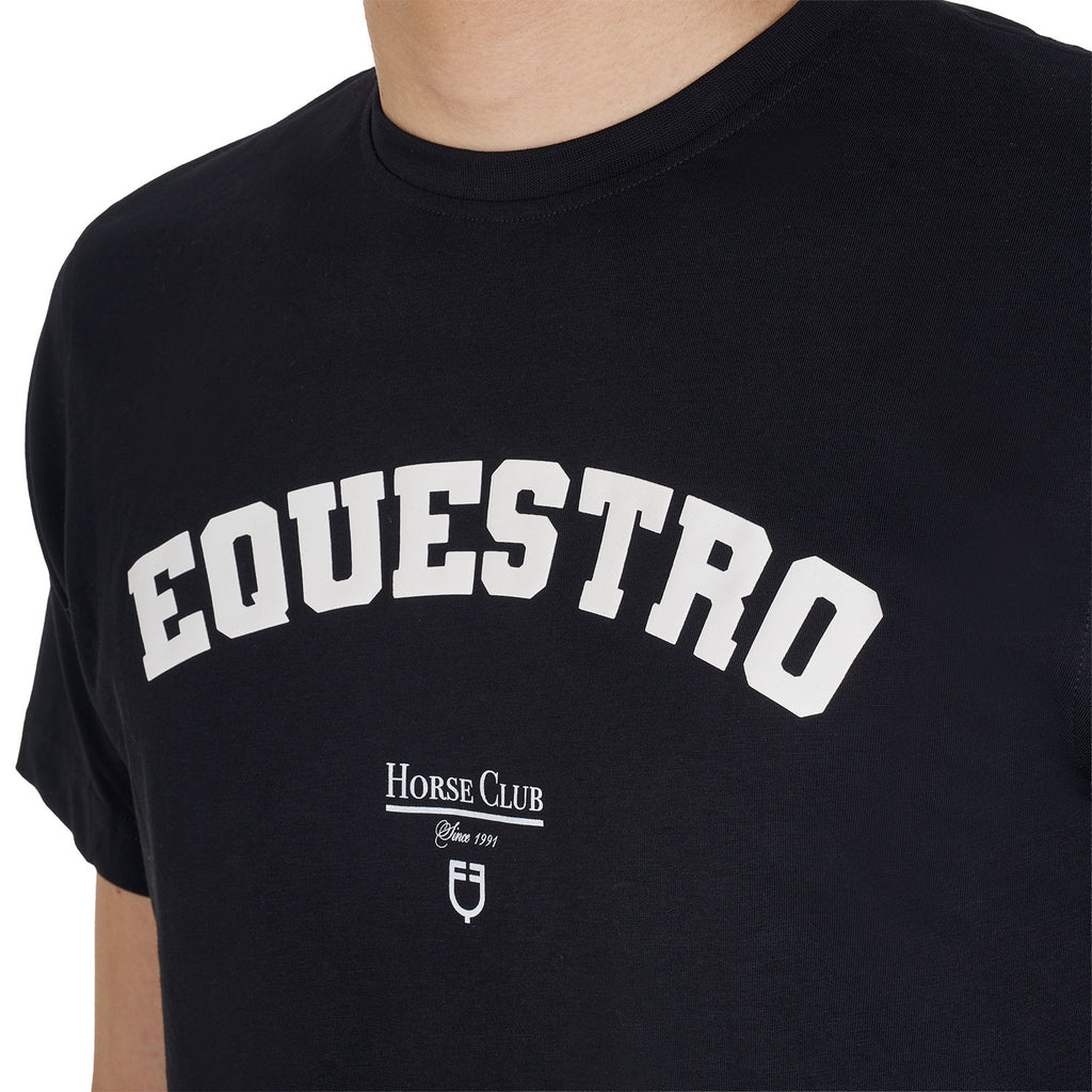 Men's Horse Club cotton T-shirt