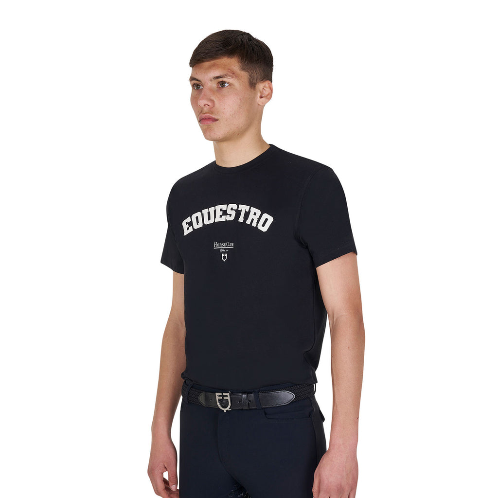 Men's Horse Club cotton T-shirt