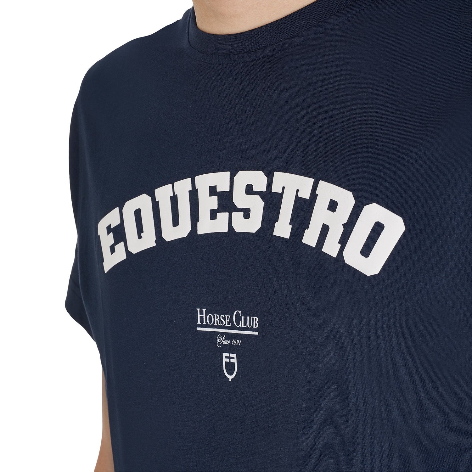 Men's Horse Club cotton T-shirt