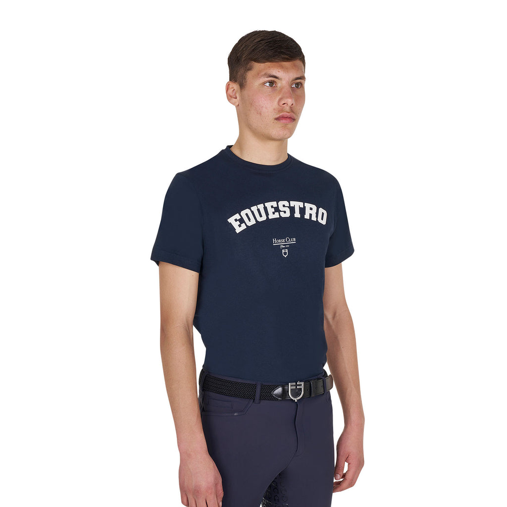 Men's Horse Club cotton T-shirt