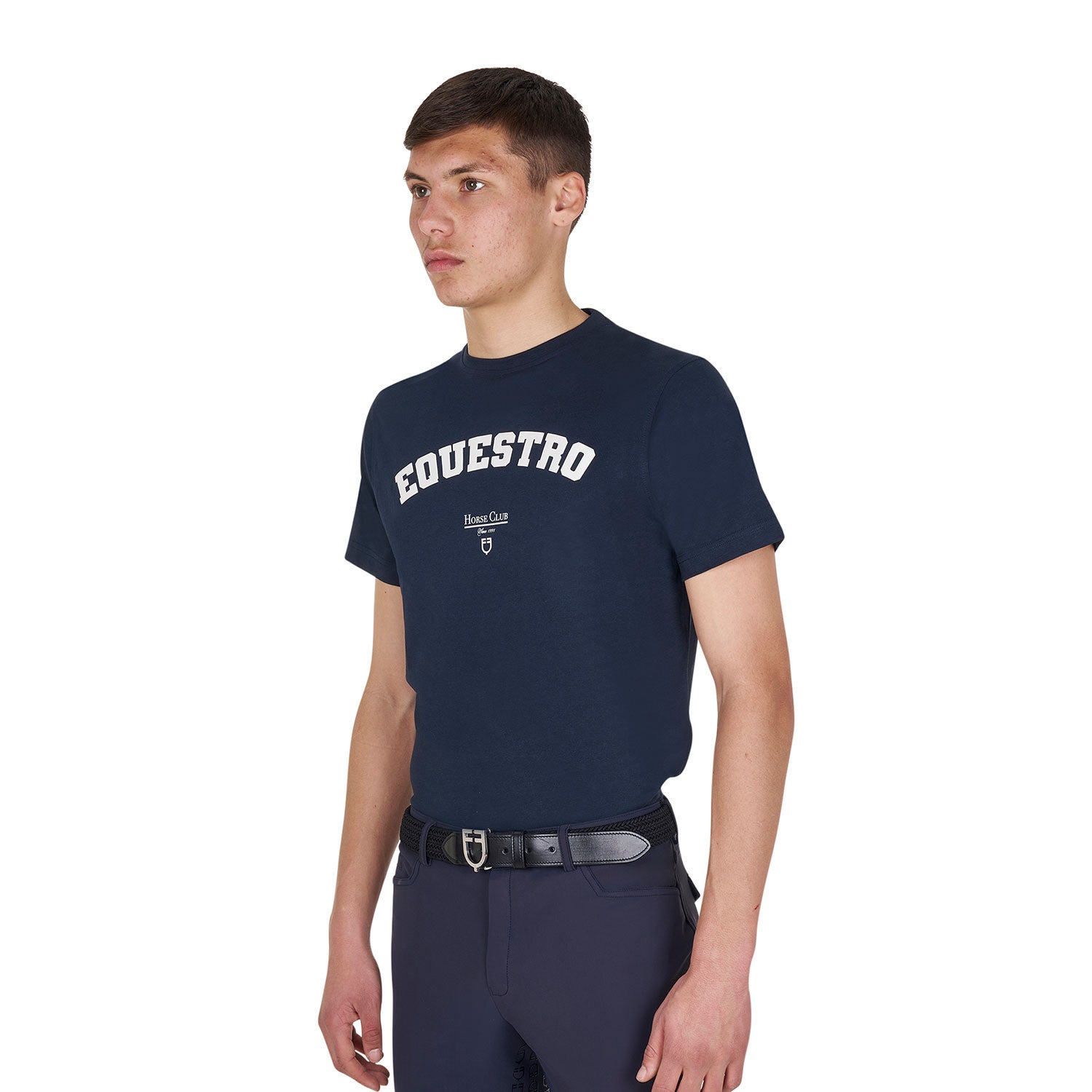 Men's Horse Club cotton T-shirt