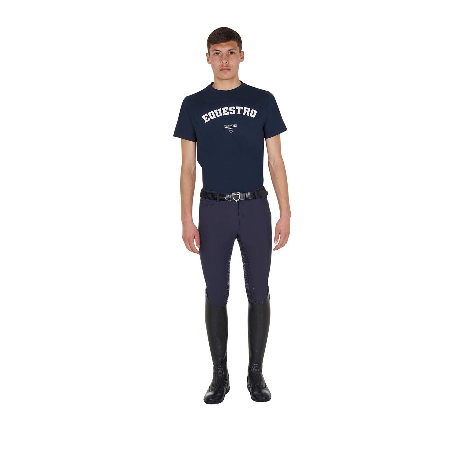 Men's Horse Club cotton T-shirt