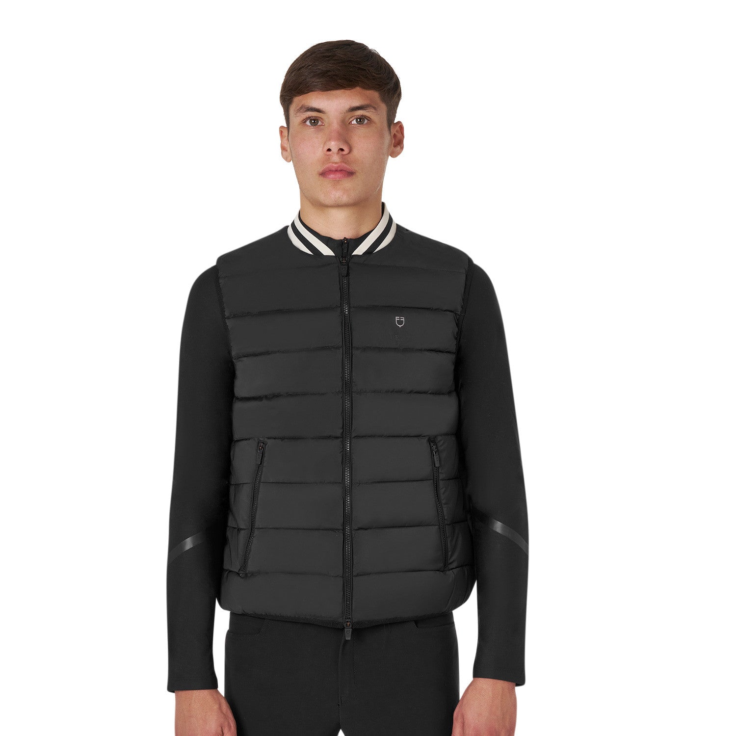 Equestro Men's nylon vest