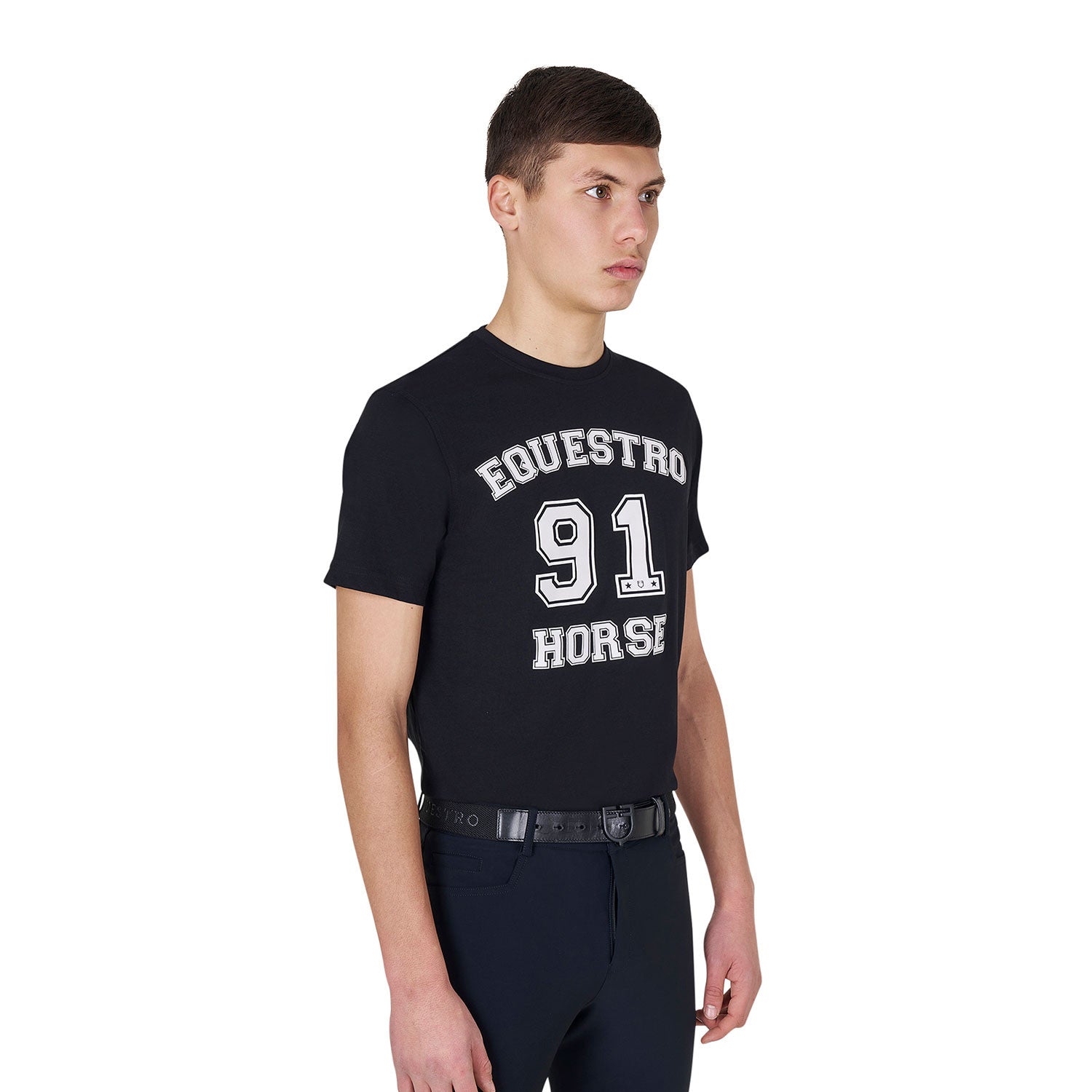 Men's Horse Club cotton T-shirt