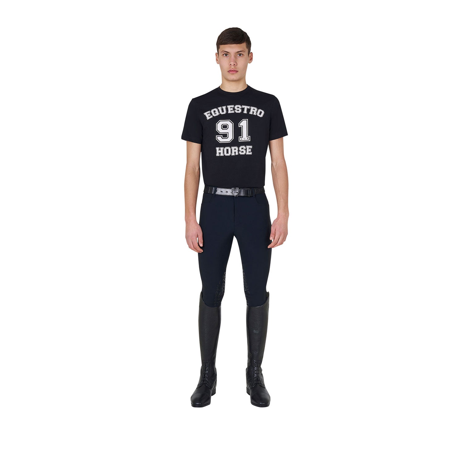 Men's Horse Club cotton T-shirt