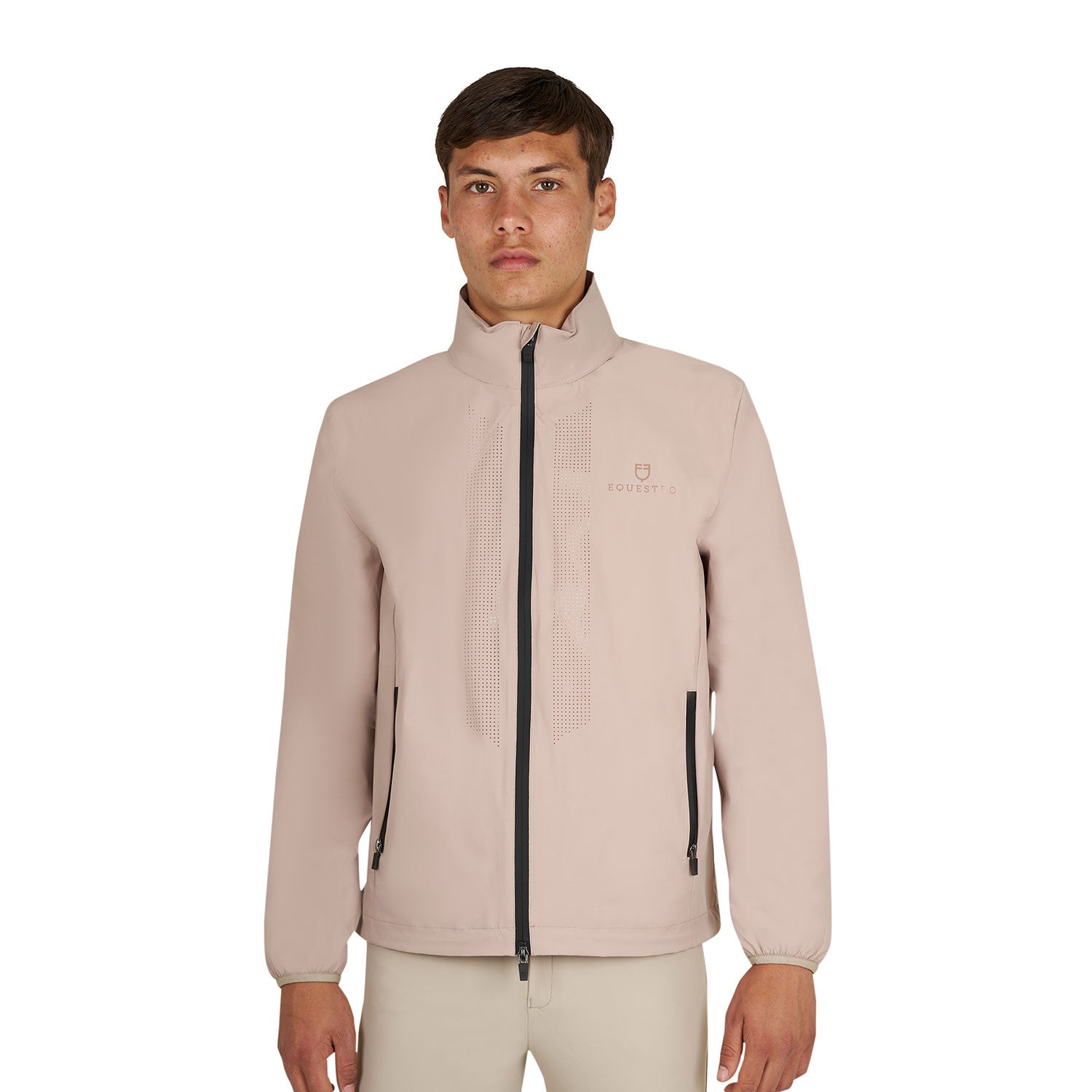 Equestro Men's softshell jacket with back logo