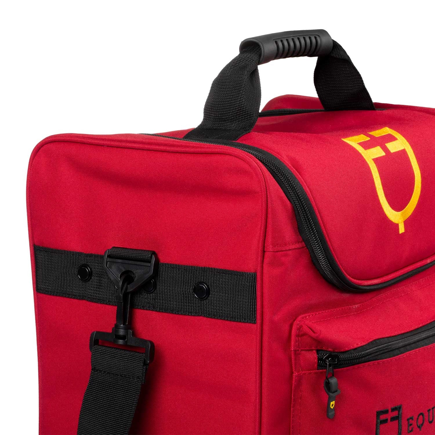 Grooming bag zip pocket