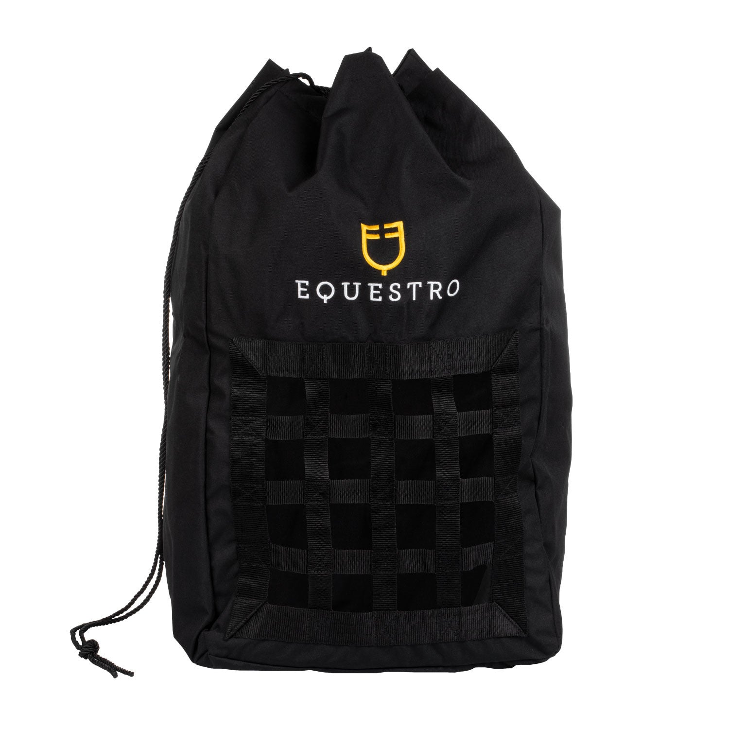 Hay bag with embroidered logo