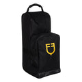Boot and helmet bag with embroidered logo