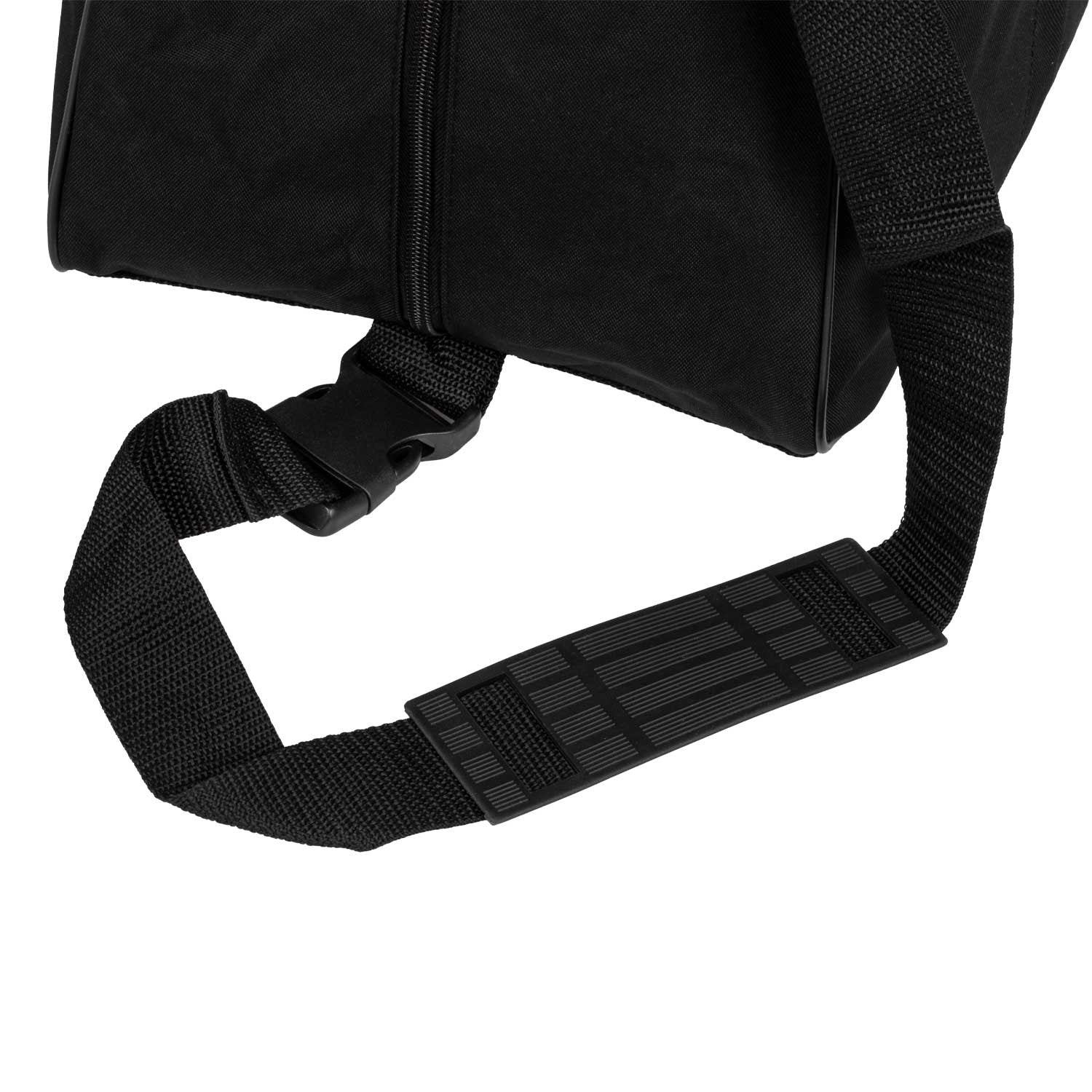Boot and helmet bag with embroidered logo