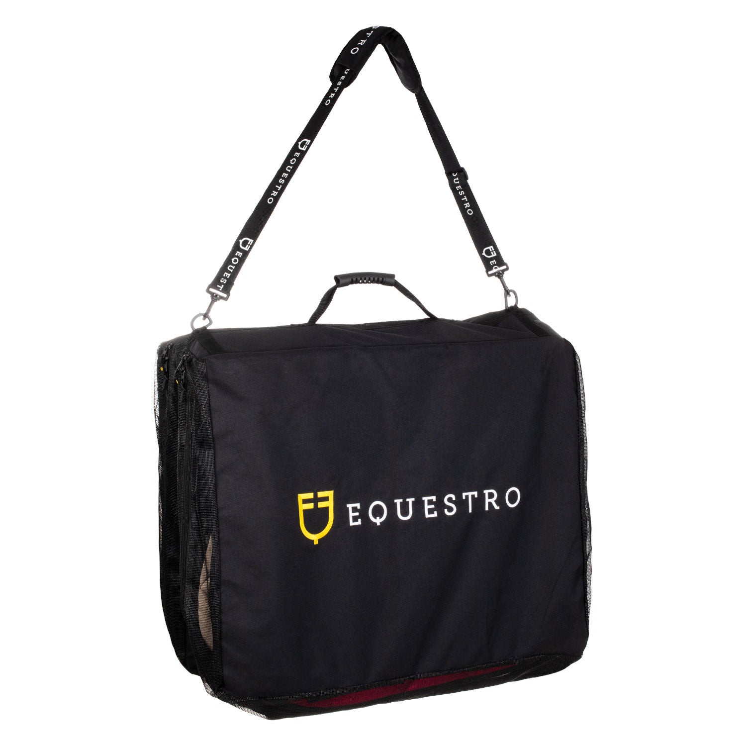 Saddle pad bag with logo