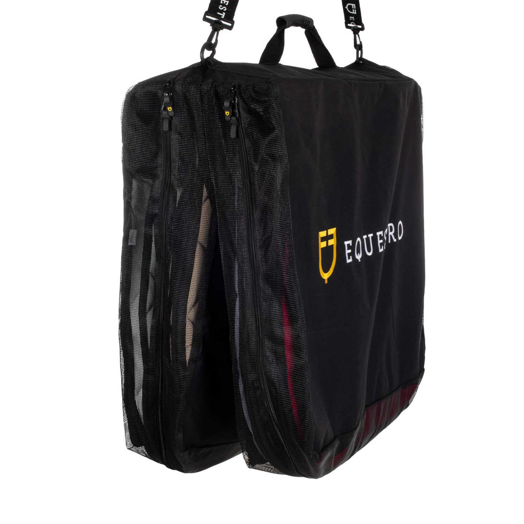 Saddle pad bag with logo