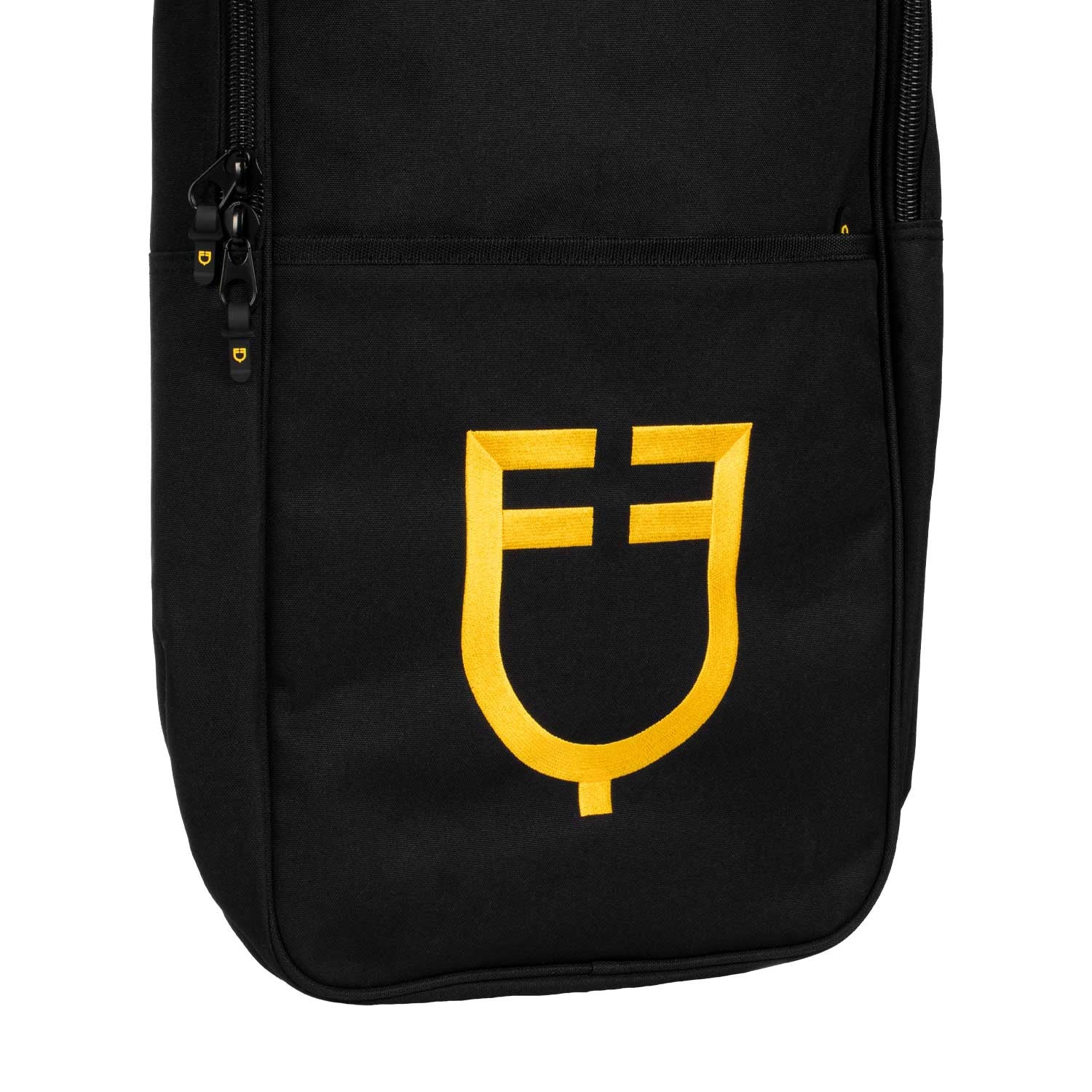 Bridle bag with embroidered logo