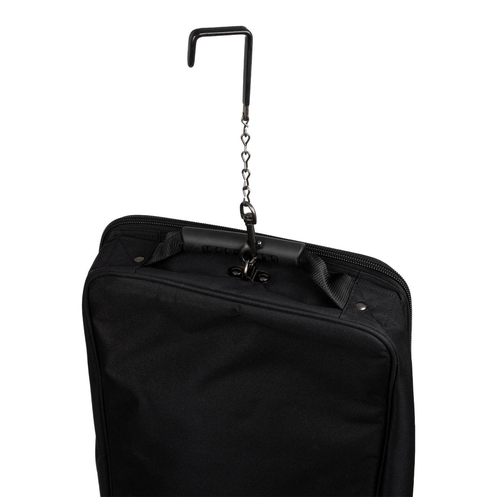 Bridle bag with embroidered logo
