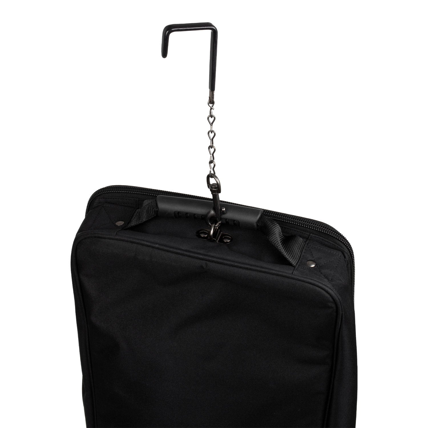 Bridle bag with embroidered logo