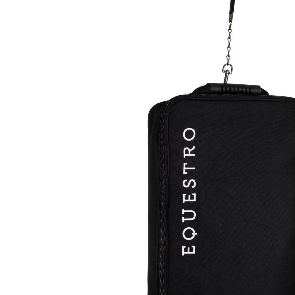 Bridle bag with embroidered logo