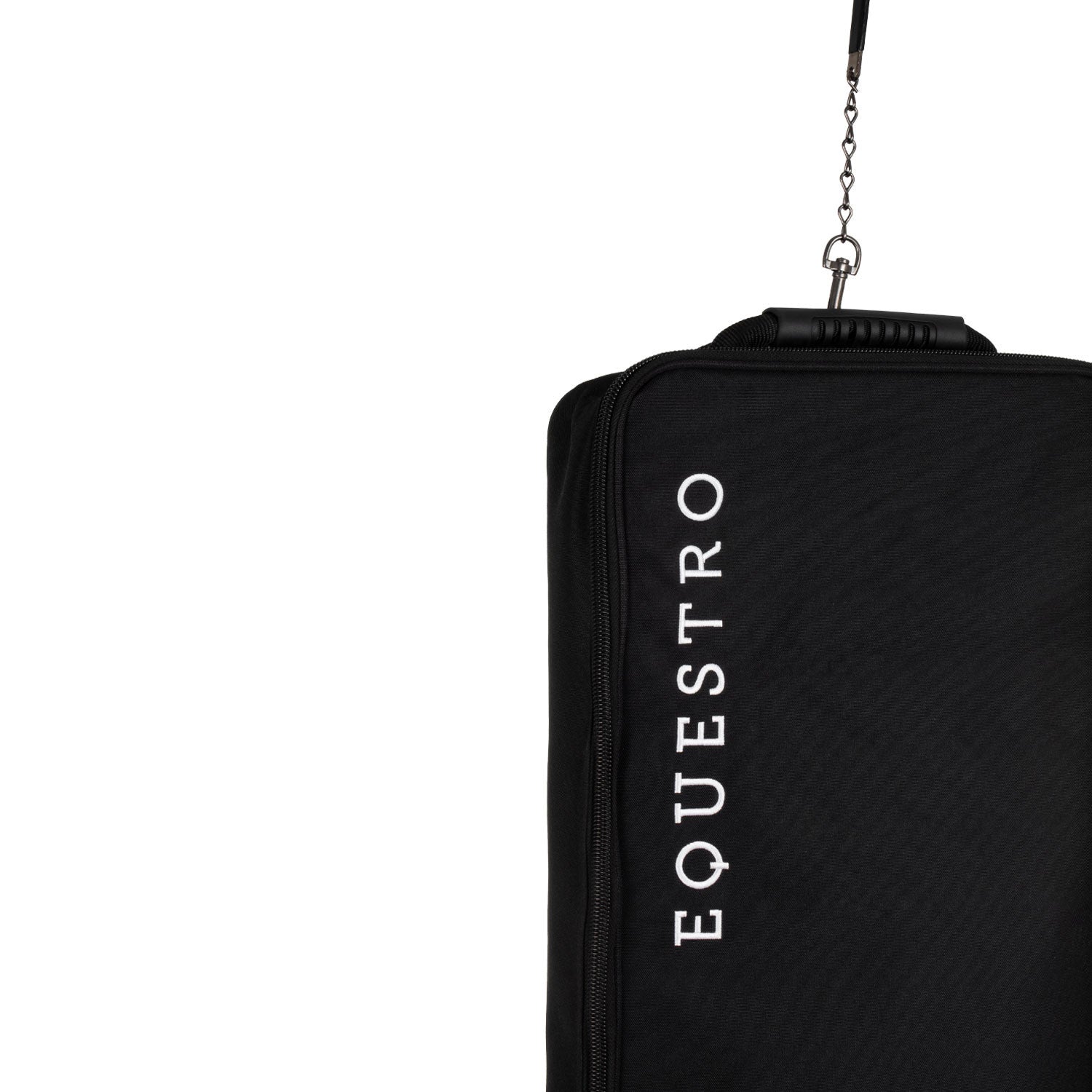 Bridle bag with embroidered logo