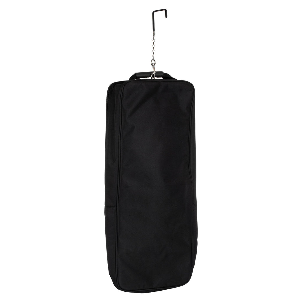 Bridle bag with embroidered logo