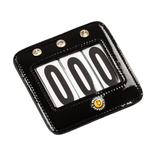 Equestro Competition number holder with crystals