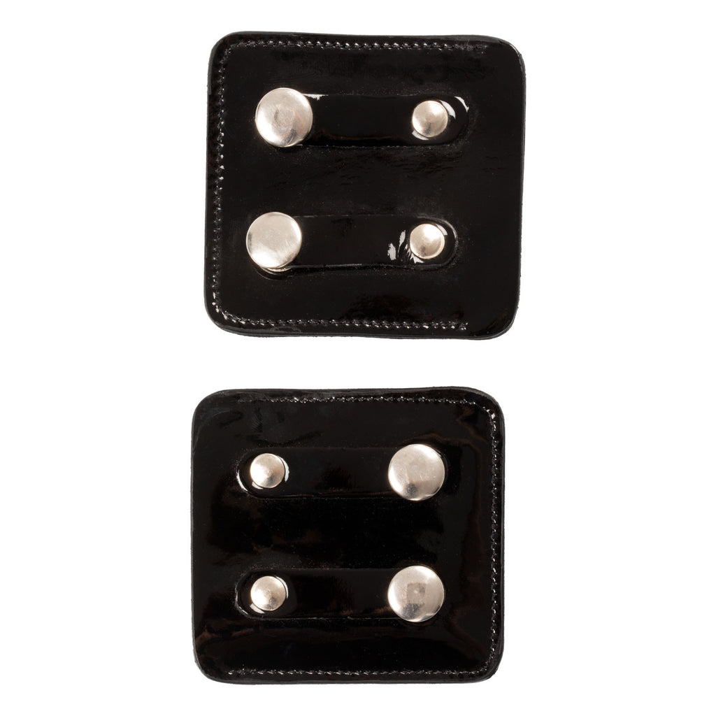 Competition number holder with crystals