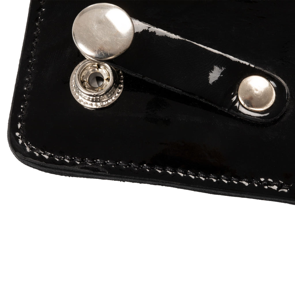 Competition number holder with crystals