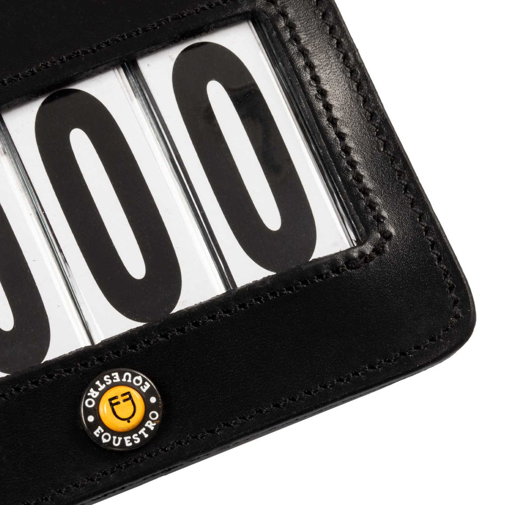 Equestro 4 digits competition number holder 12x8cm