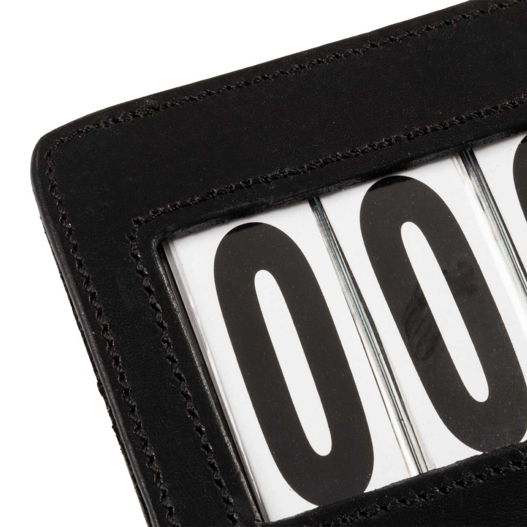 Equestro 4 digits competition number holder 12x8cm